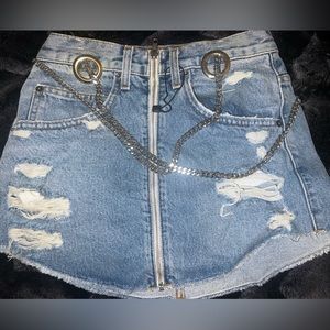 Carmar Jean skirt